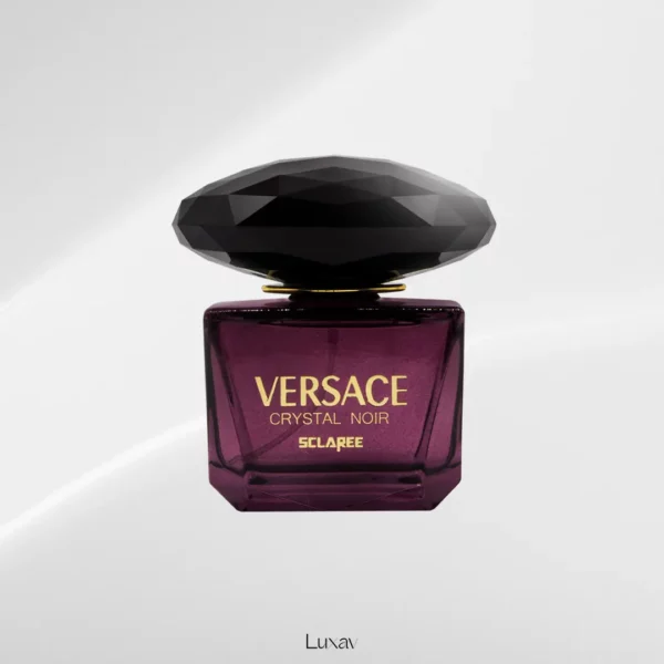 عطر طرح اصلی ورساچه کریستال نویر 100 میل اسکلاره Sclaree Versace Crystal Noir