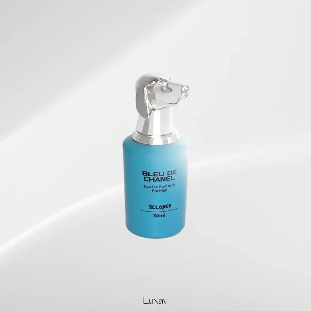 عطر جیبی اسکلاره طرح انیمال بلو د چنل