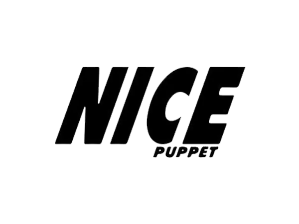 لوگوی نایس پاپت | nice puppet logo