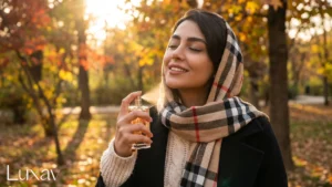 عطر زنانه باربری لاندن اسکلاره مناسب فصل پاییز