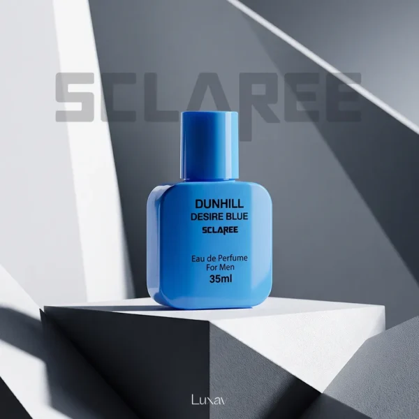 رایحه دانهیل دیزایر بلو اسکلاره جیبی حجم 35 میل Sclaree Dunhill desire blue
