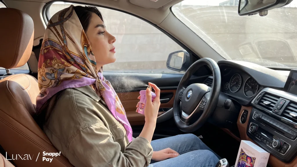 شانس قرعه کشی bmw  اسنپ پی با خرید از لوکساو